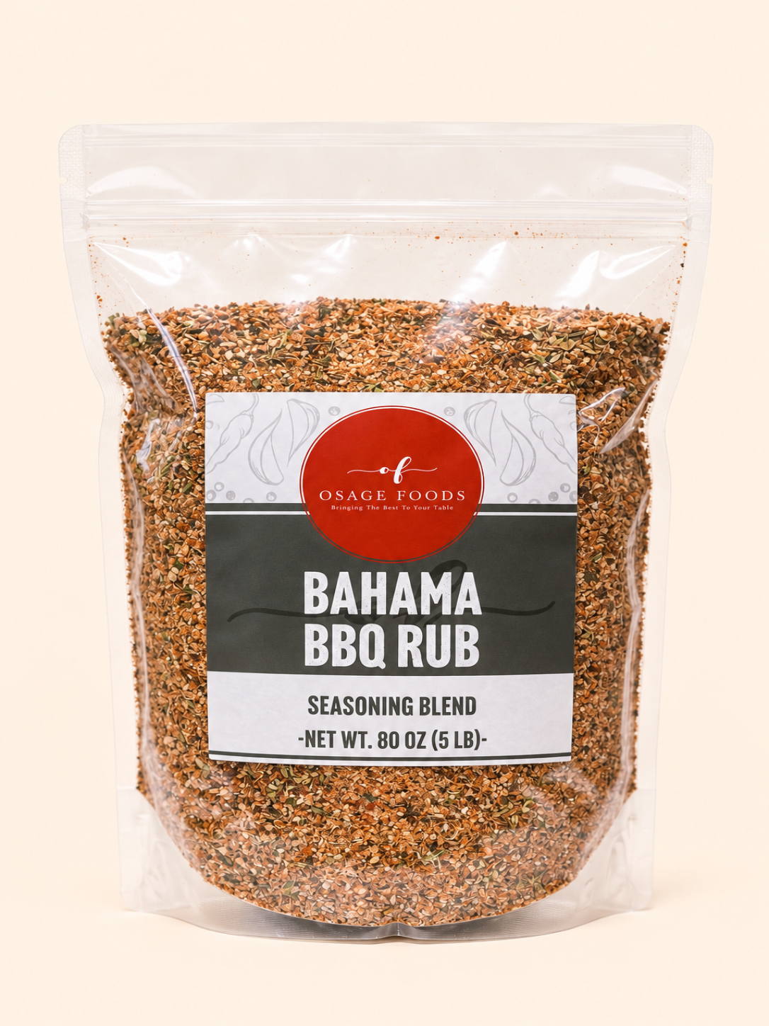 Bahama BBQ Rub - 5 LB