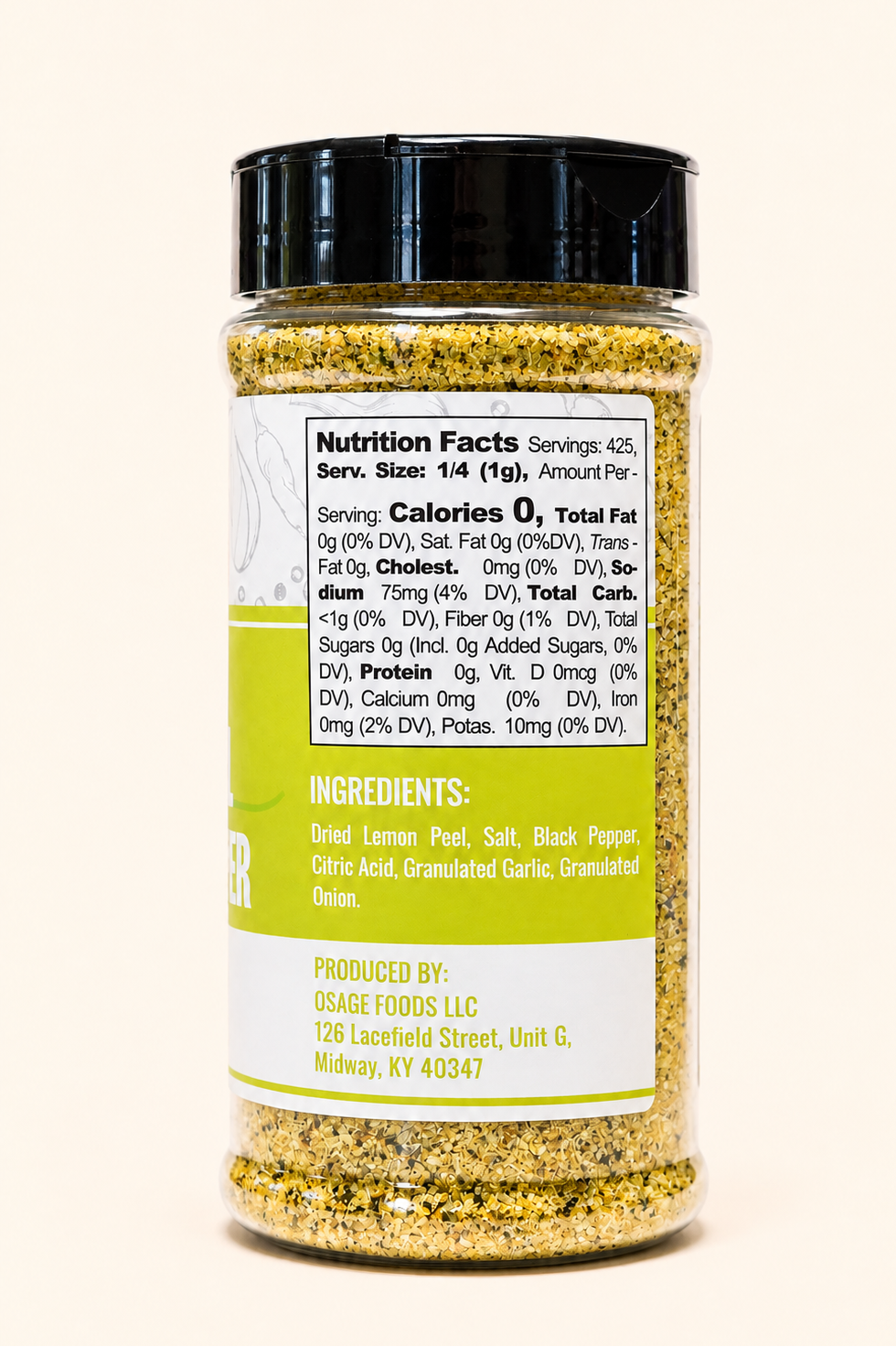 Tropical Lemon Pepper