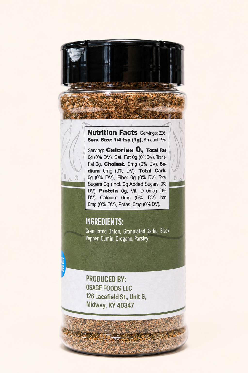 Island Flavor All Purpose Salt Free